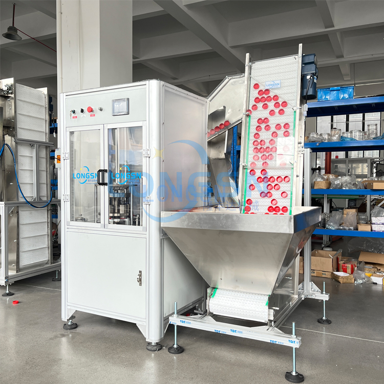 Machine de tranche de capuchon