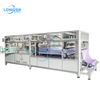 Plastique entièrement automatique vide HDPE PP PE PET PET Milk Beverage Bouteille Machine d'emballage d'emballage