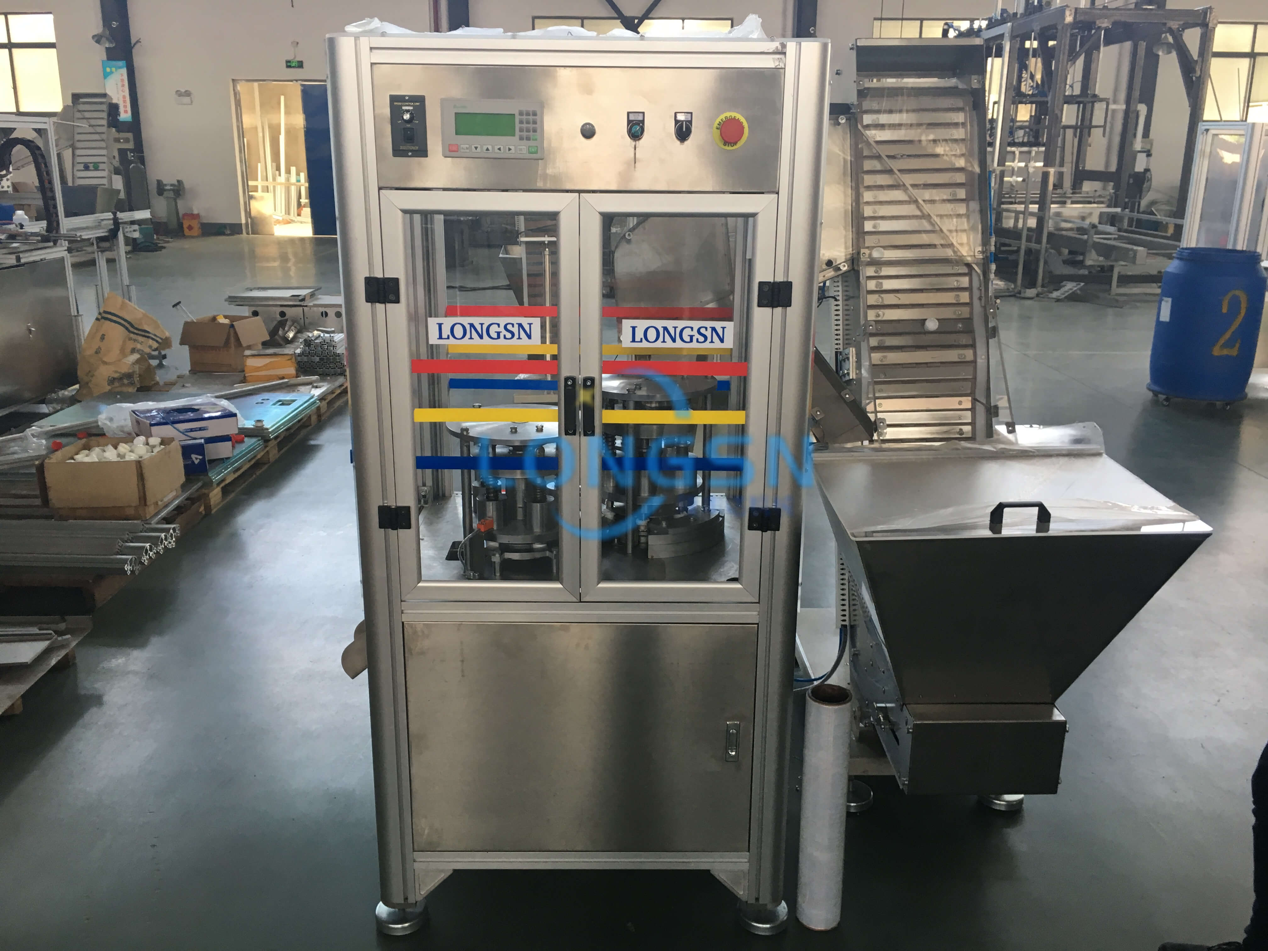 Machine de tranche de capuchon