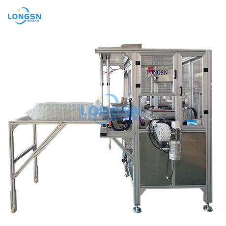 Fabricant de machine à emballage de bouteille vide en plastique semi automatique