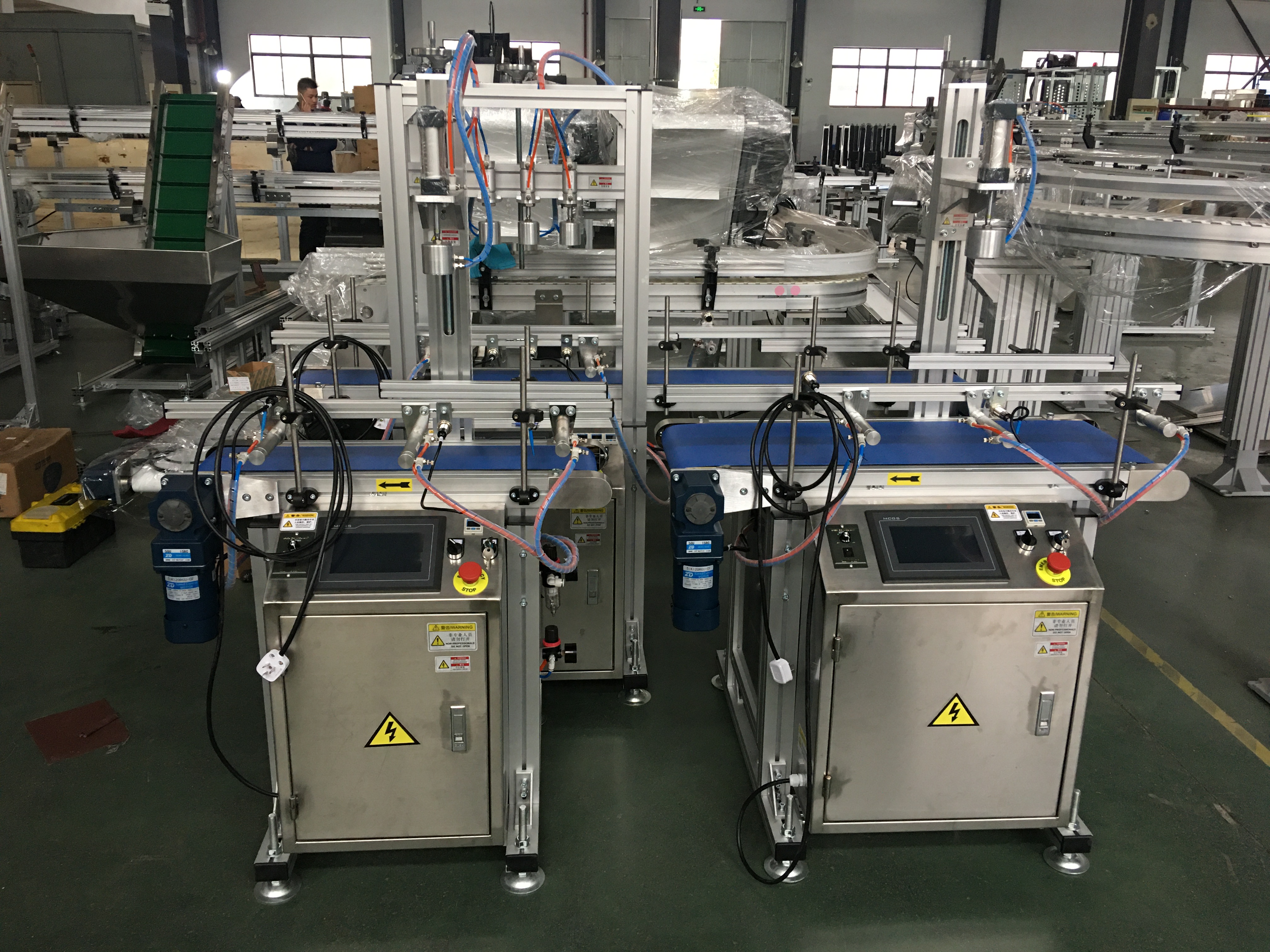 Machine de test de fuite de bouteille vide