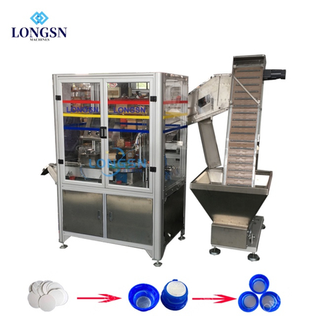 Machine d'insertion automatique de doublure de capuchon chinois de haute qualité