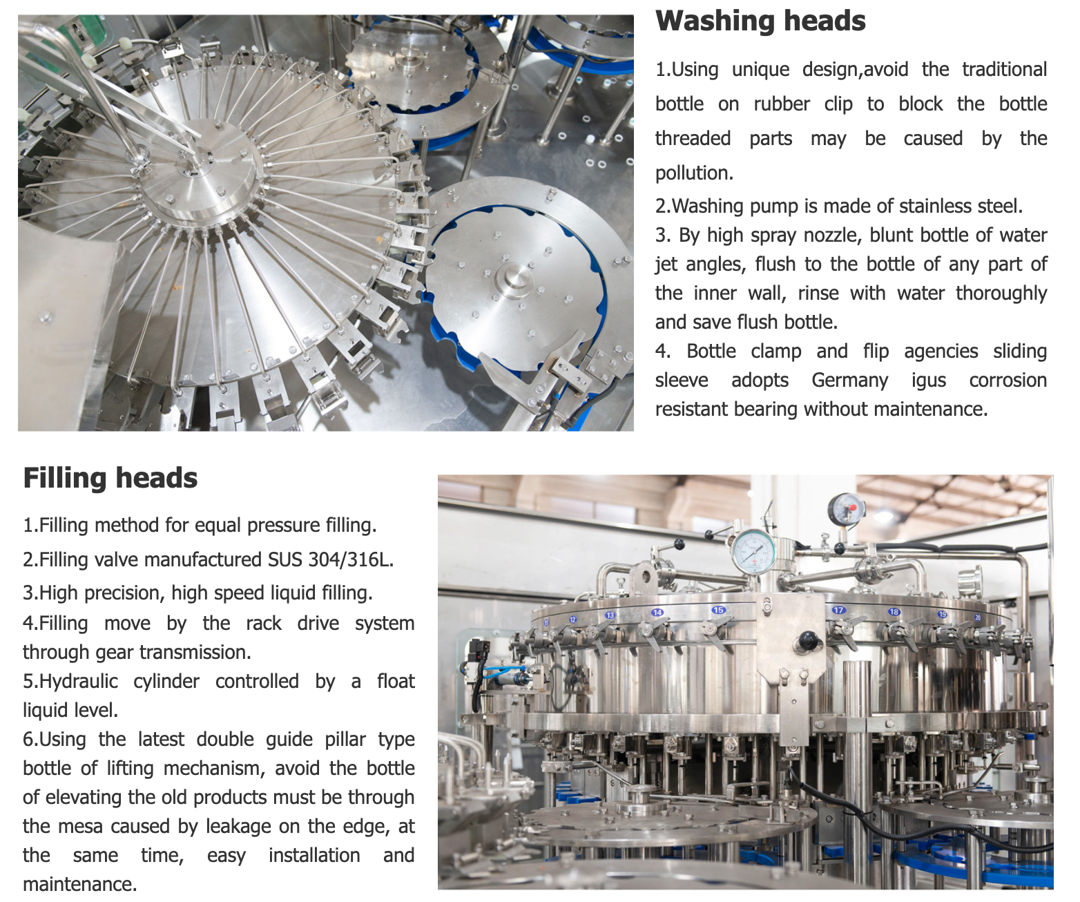 machine de remplissage gaz&eacute;ifi&eacute;e