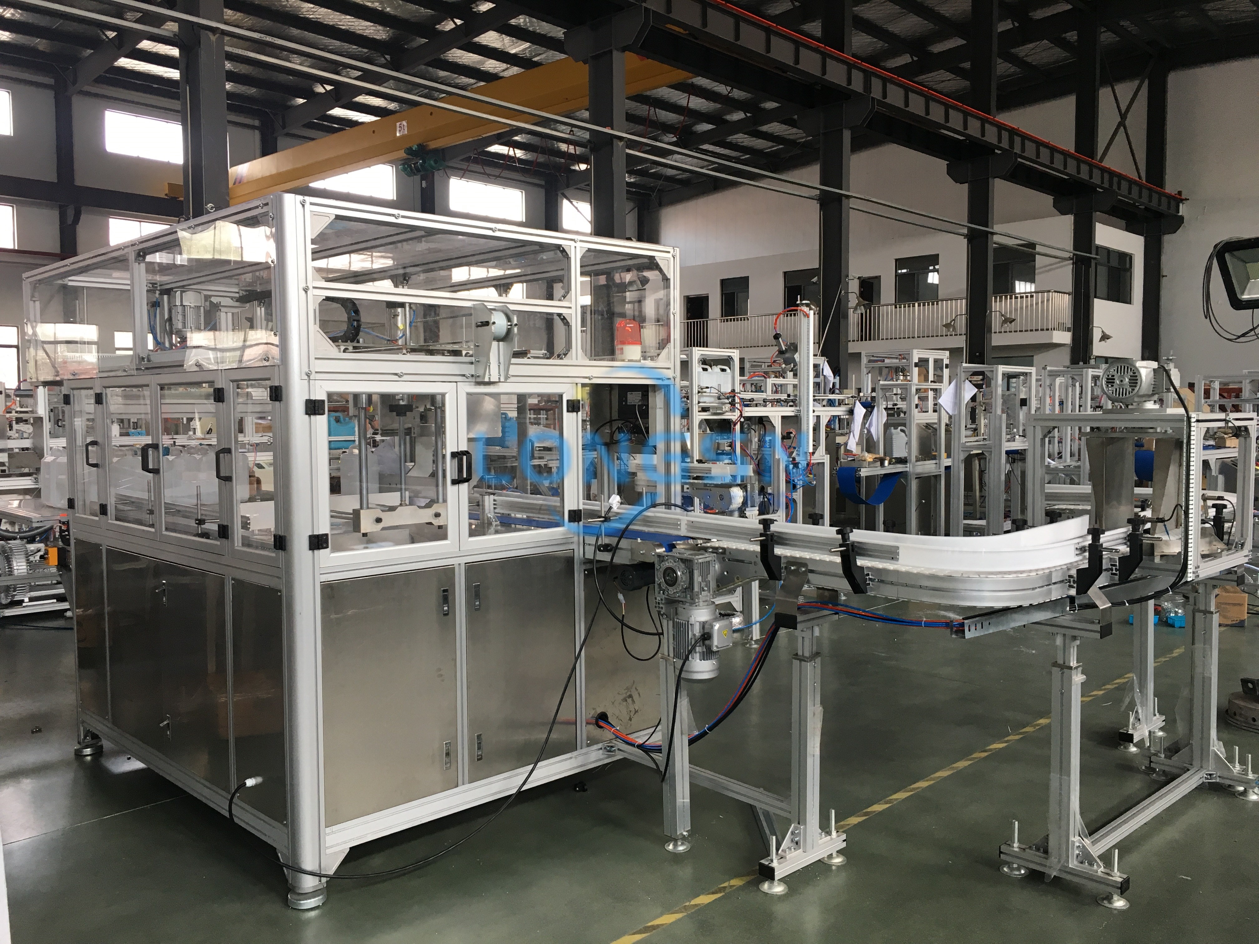 Machine d'emballage de bouteille vide