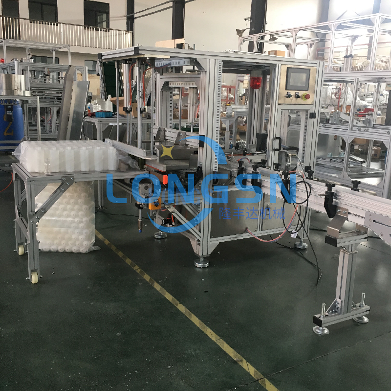 Machine d'emballage de bouteille vide