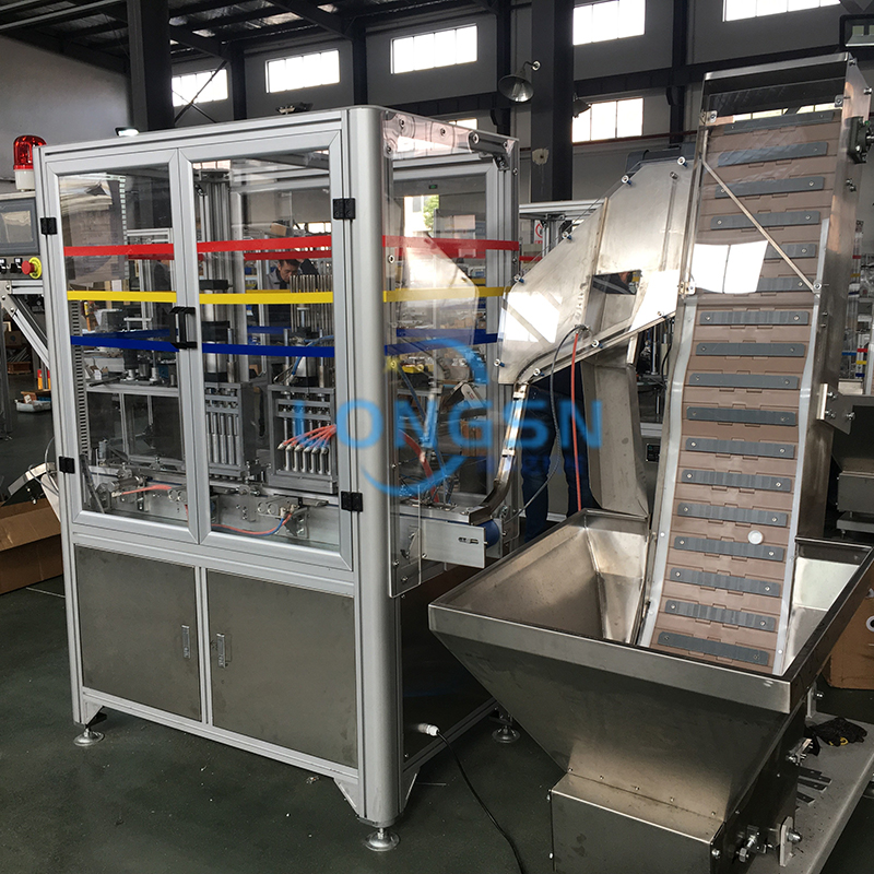 Machine d'insertion automatique de doublure de capuchon chinois de haute qualité