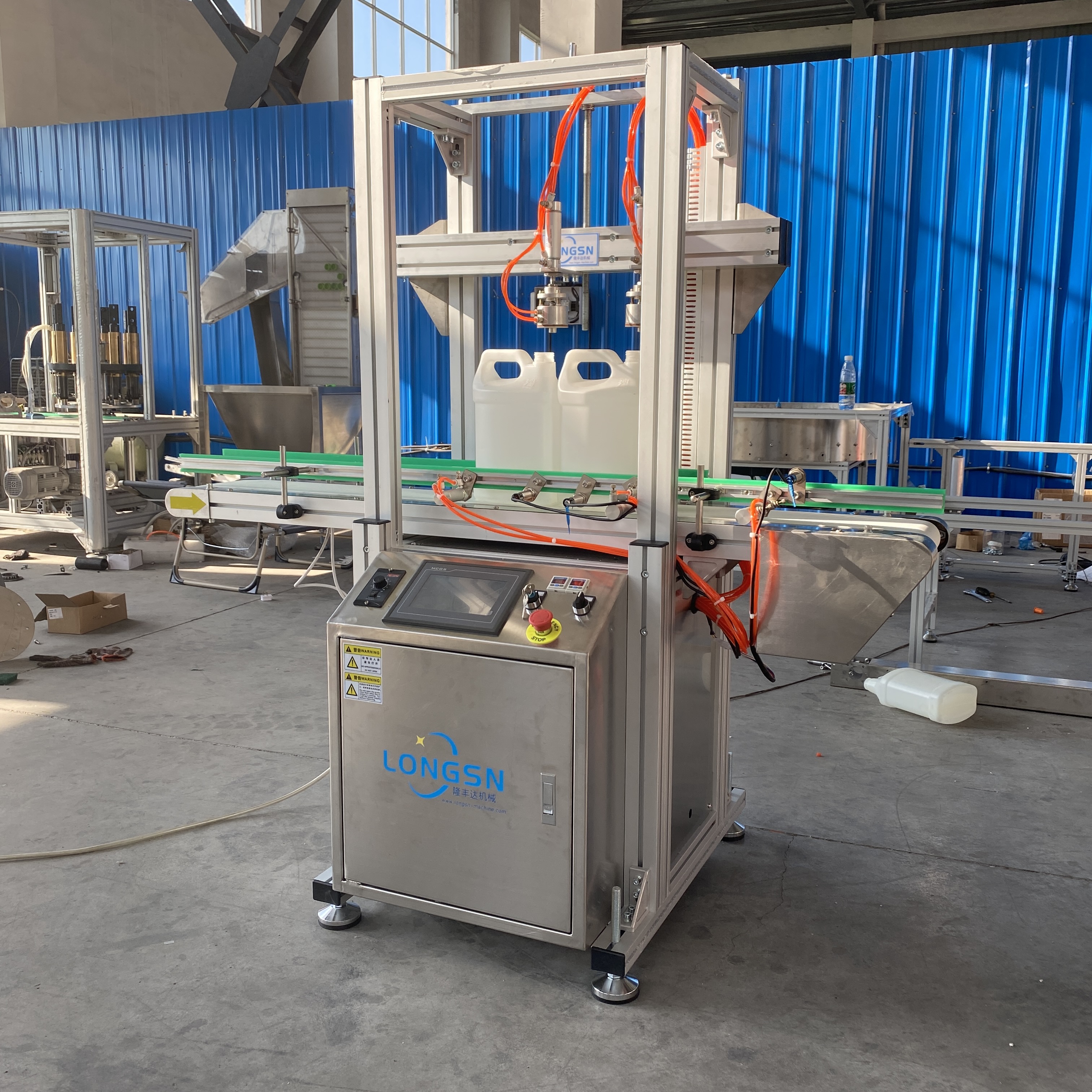 Machine d'essai de fuite de bouteille