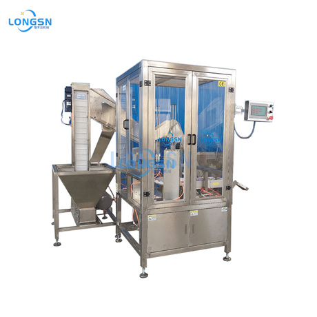 Machine de doublure de bouchon de bouteille en plastique en plastique