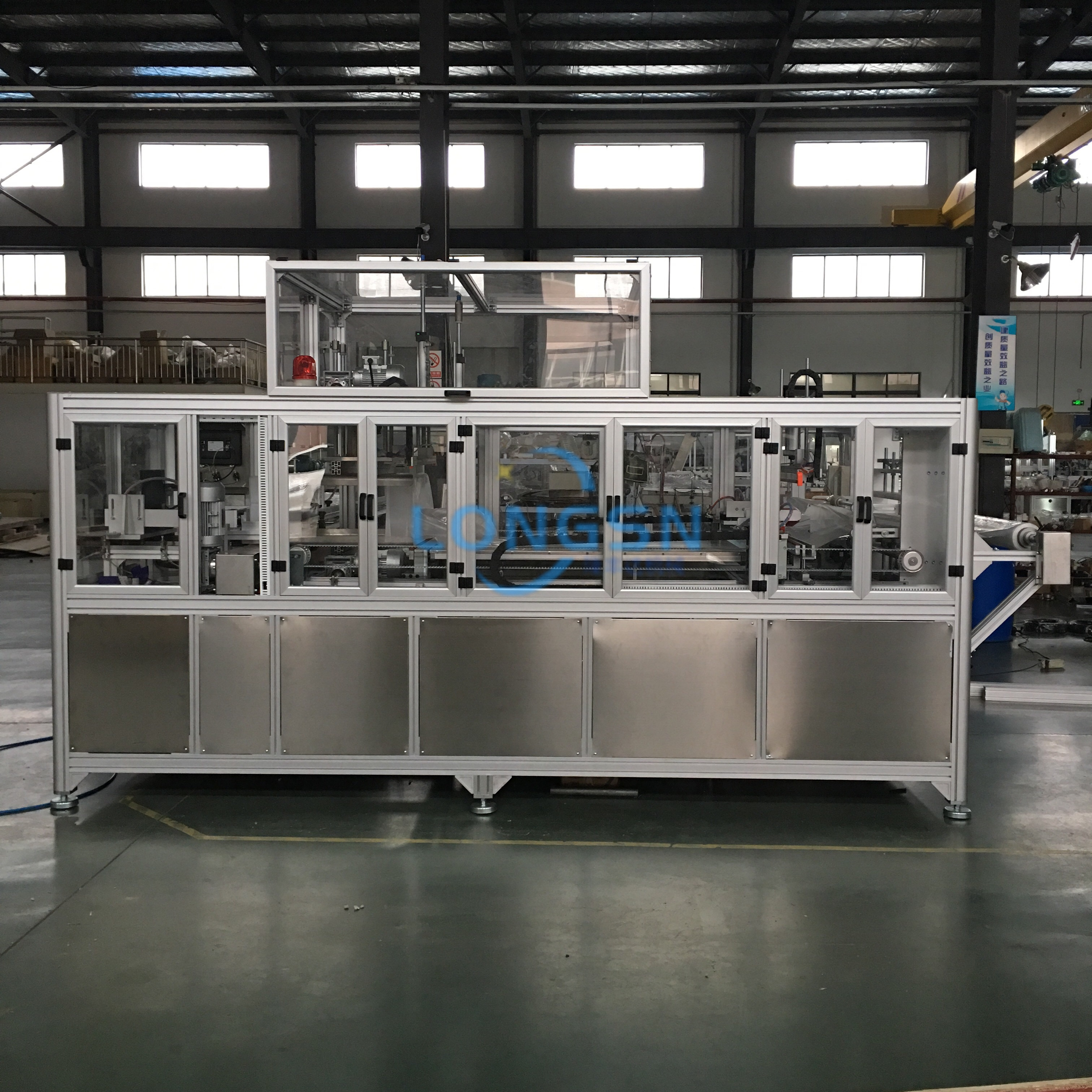 Machine d'emballage de bouteille vide