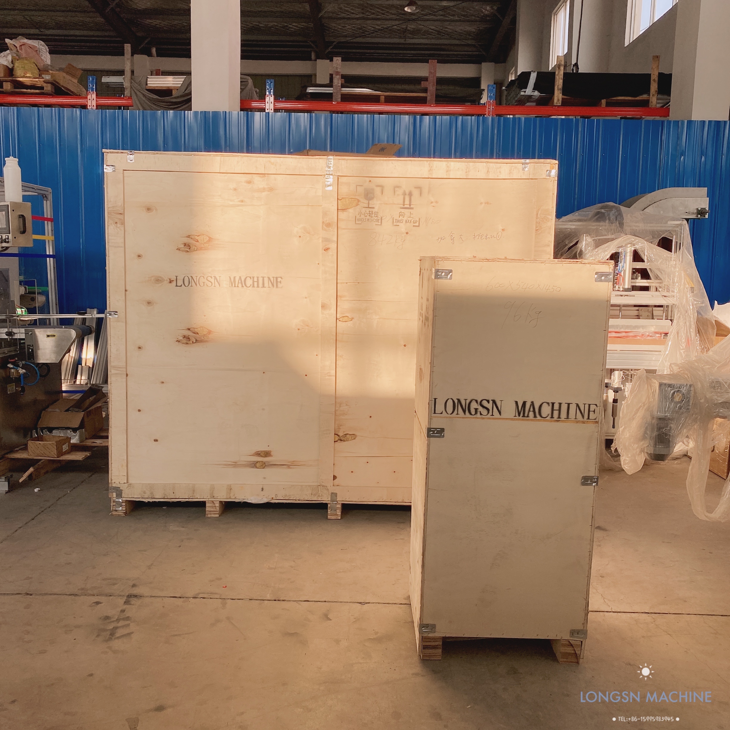 machine d'ensachage de bouteille vide