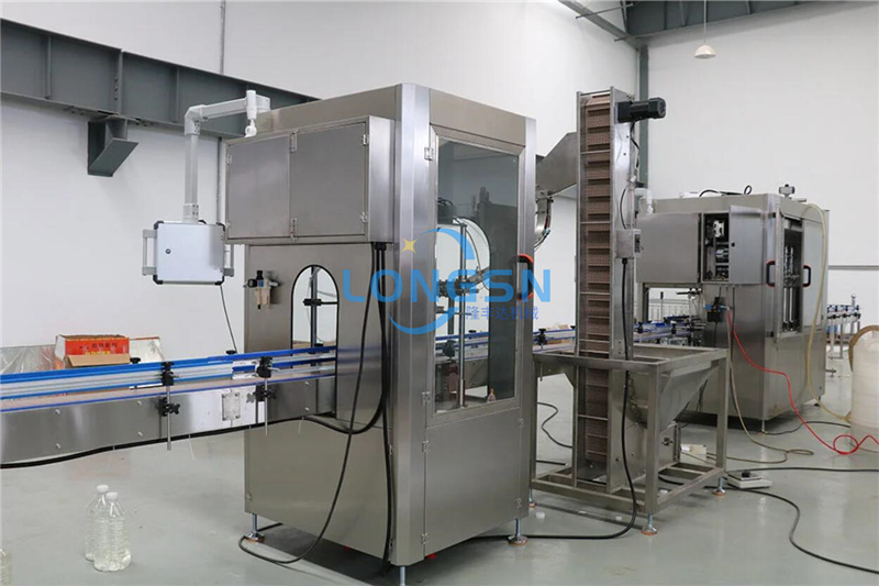 Machine de caisson de bouteilles 